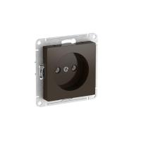 Розетка AtlasDesign 16А без заземл. без шторок быстрозажим. клем. механизм мокко SE ATN000641S