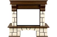 Royal Flame Портал Royal Flame Porto (Разборный) - Орех каньон/Белый камень