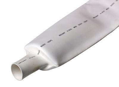 Трубка термоусаживаемая ТУТ нг 50,0/25,0мм, белая, упаковка 10 шт. по 1м REXANT