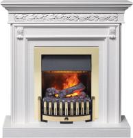 Dimplex Каминокомплект Valletta - Белый (Ширина 1040 мм) с очагом Danville Brass FB2