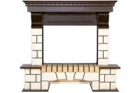 Royal Flame Портал Royal Flame Pierre Luxe - Белый / Темный дуб (Ширина 1150 мм)