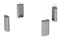 Комплект угловых элементов цоколя В=200мм (уп.4шт) AleSta EKF AleSta-BS20