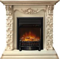 Royal Flame Каминокомплект Adriana - Cлоновая кость с очагом Fobos FX M Black RC