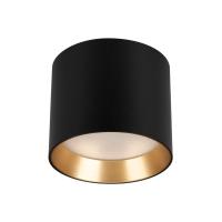 Светильник светодиодный SP-BISCOTTO-R90-8W Warm3300-MIX BK-GD 80deg 230В IP54 8Вт 3300К метал. Arlight 055025