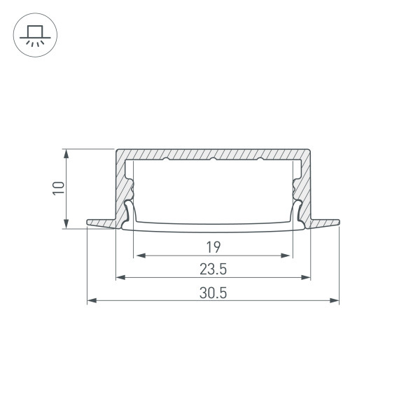 Профиль Arlight 036769