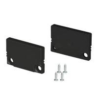 Заглушка SL-SLIM20-H13 BLACK глухая пластик Arlight 037512