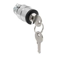 Механизм переключателя исполнительный ХB4 на 2 положения с замком возвратный без фиксации IP65 EKF XB4BG2-65