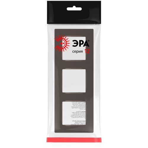 Рамка 3-м 12-5203-13 Классик бронза Эра Б0067782