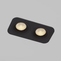 Встраиваемый светильник Elektrostandard 15277/LED 20W 3000K черный