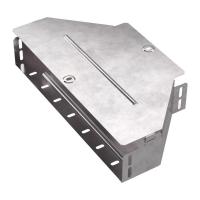 Переходник для лотка симметричный 400х200х80 с крышкой Стандарт Промрукав PR16.0653