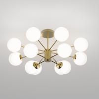 Люстра на штанге Eurosvet 502002/12 латунь