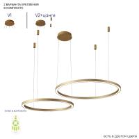 Crystal Lux FORTUNA SP123W LED GOLD