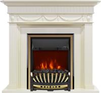 Royal Flame Каминокомплект Corfu - Слоновая кость с очагом Aspen Gold