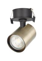 Crystal Lux Светильник встраиваемый Crystal Lux CLT 017C BL-BZ