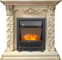 Royal Flame Каминокомплект Adriana - Cлоновая кость с очагом Aspen Black