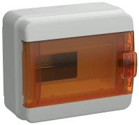 Корпус пластиковый КМПн-8 IP65 оранж. прозр. дверь TEKFOR IEK TF5-KP72-N-08-65-K03-K09