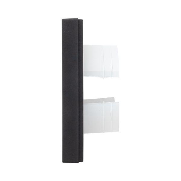 Рамка 1-м Эпика IP44 пластик черн. EKF UP1-FPB-01-44