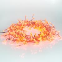 Гирлянда Мишура LED 6 м прозрачный ПВХ, 576 диодов, цвет красный