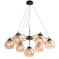 Подвесная люстра Natali Kovaltseva STUTTGART 91006/7C GOLD BLACK