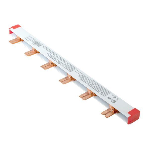 Шина соединительная типа PIN для 2-п нагр. 63А 12 мод. EKF pin-02-63-12