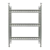 Шасси с DIN-рейками на 48 модулей для 50.40.22 "Гранит" PROxima EKF mb66-2r