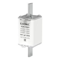 Предохранитель YON ножевого типа FG1 с одинарной индикацией 200А DKC 1FG01-0200