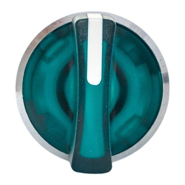 Механизм переключателя исполнительный ХB4 зел. на 3 положения с фиксацией с подсветкой с короткой ручкой IP65 EKF XB4BD3FL-G-65