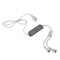 Блок питания (трансформатор) для уличных гирлянд 24В, 60Вт, алюминиевый корпус, IP65 NEON-NIGHT