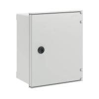 Шкаф цельный навесной без МП со сплошной дверью 300х250х140мм фиберглас DKC CN50391