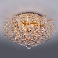 Накладная люстра Eurosvet 16017/9 золото Strotskis