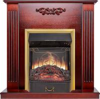 Royal Flame Каминокомплект Lumsden - Махагон коричневый антик с очагом Majestic FX M Brass