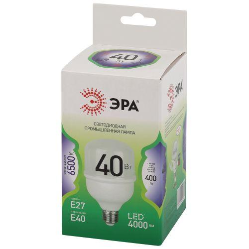 Лампа светодиодная GREEN LINE POWER T80-40W-865-E27/E40 GL 40Вт колокол 6500К свет холод. E27/E40 Эра Б0067048