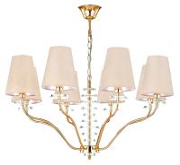Crystal Lux Люстра Crystal Lux ARMANDO SP8 GOLD