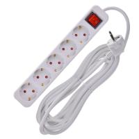 Удлинитель 5х5м 16А У05К ПВС 3х1.5 бел. UMA IEK UM-YP10-16-05-05-ZK-K01