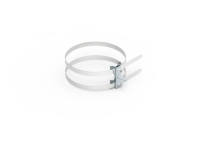 Хомут двойной трубный для изолированной мачты d0-500мм M16 DKC NK3104