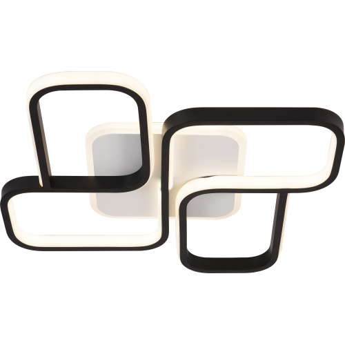 Светильник светодиодный Lydia 6104-101 81Вт 3700К-4750К потолочн. модерн с пультом Rivoli Б0059012