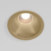 Встраиваемый светильник Elektrostandard 25071/LED 15W латунь