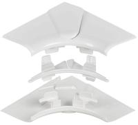 Угол для кабель-канала внутр. изменяемый 80-100град. для DLP 150х50 бел. ИЭК Leg 010606