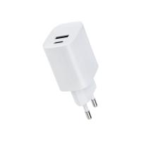 Сетевое зарядное устройство REXANT USB + Type-C, 5V, 2.4 A, белое