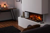 British Fires New Forest 870 with Deluxe Real logs