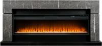Royal Flame Каминокомплект Lindos 60 SFT - Серый мрамор с очагом Vision 60 LED