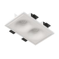 ELEKTRA DUO Встраиваемый потолочный гипсовый светильник