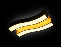 Накладной светильник Ambrella Light FP2422 WH 60W+24W D690*300