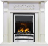 Dimplex Каминокомплект Venice - Фактурный белый с очагом Flagstaff
