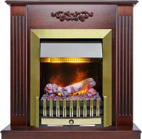 Dimplex Каминокомплект Lumsden - Махагон коричневый антик с очагом Danville Antique Brass FB2
