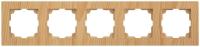Рамка 5-м СП Accent 6-505-11 сосна Intro Б0063745