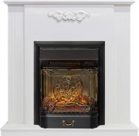 Royal Flame Каминокомплект Capri - Белое дерево делюкс с очагом Majestic FX M Black RC