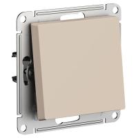 Выключатель 1-кл. AtlasDesign 2-п. 10А мех. песочн. SE ATN001221