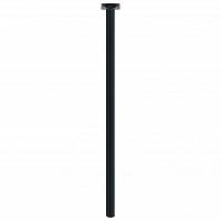 Ножка круглая нерегулируемая d30х800мм метал. черн. Tech-Krep/Zitar 151243