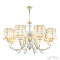 Подвесная люстра Arte Milano 306067/8 Wh/Gd